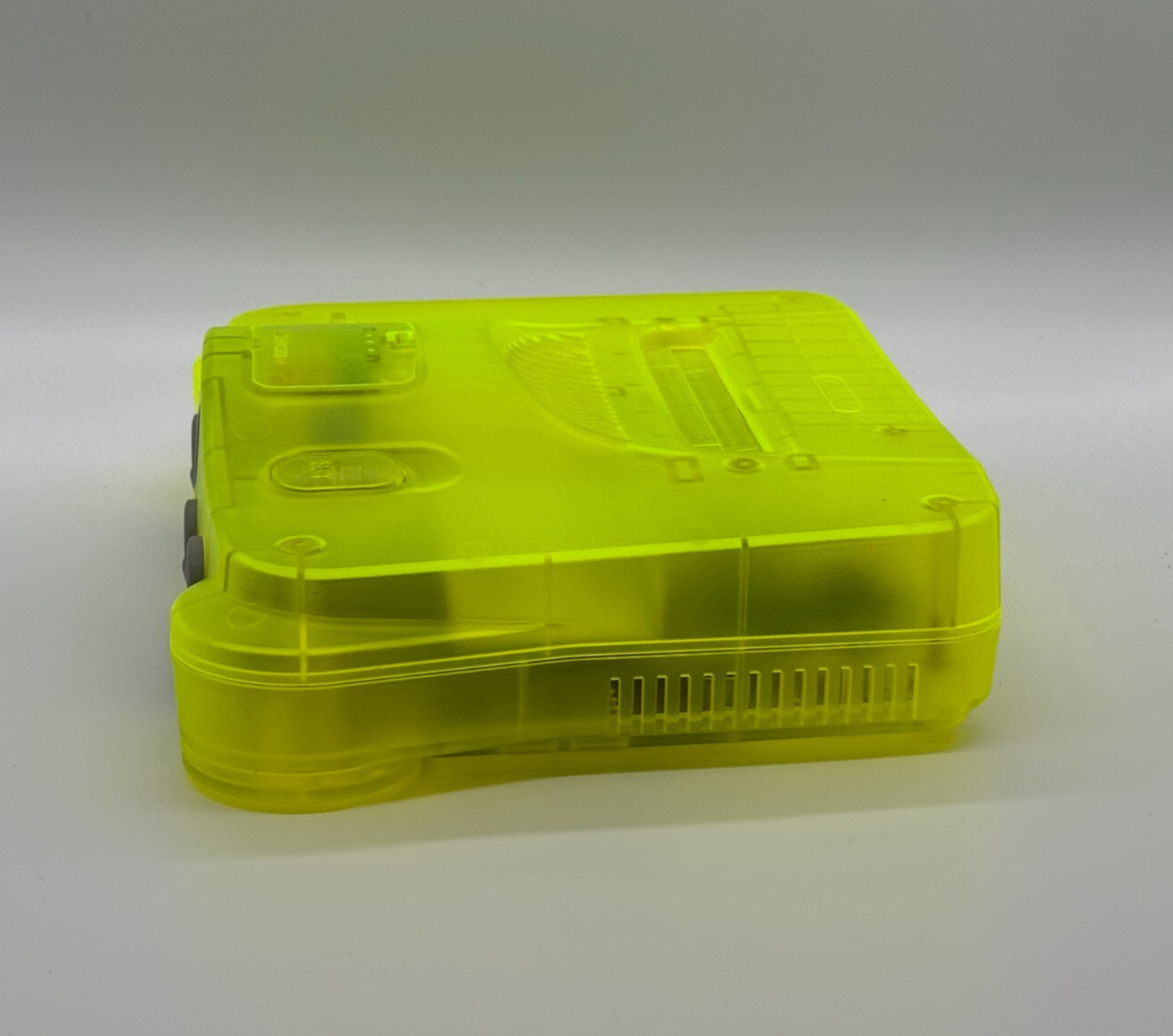 NEW Nintendo 64 N64 Limited Clear Mountain Dew Custom Multi-Color LED Rare