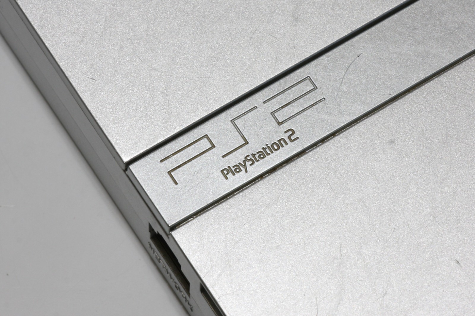 Playstation 2 PS2 Slim Console Silver 2 Controllers 5 Games 16MB Memory Card