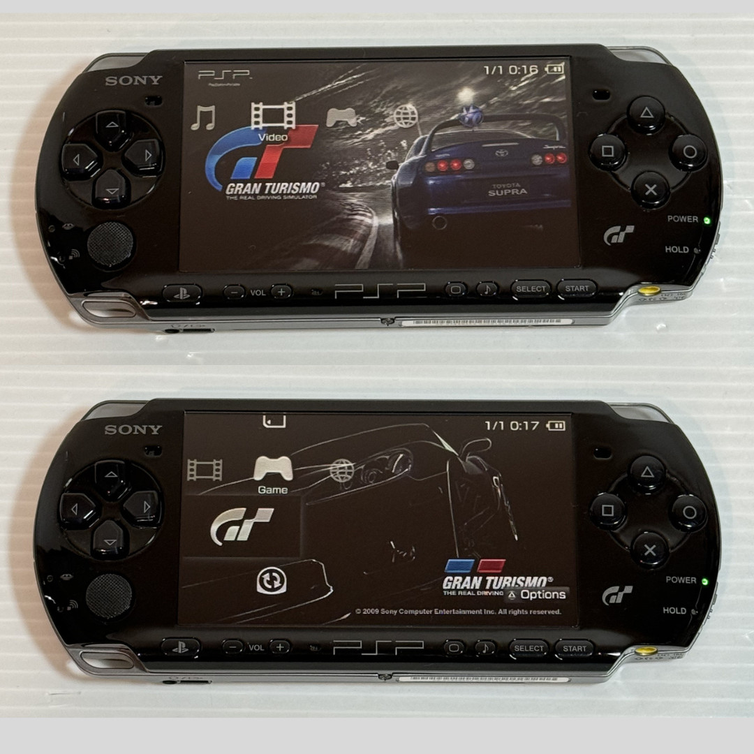 Sony PSP-3000 Console Gran Turismo Limited Region free w/Pouch, Strap, 2GB -Excl