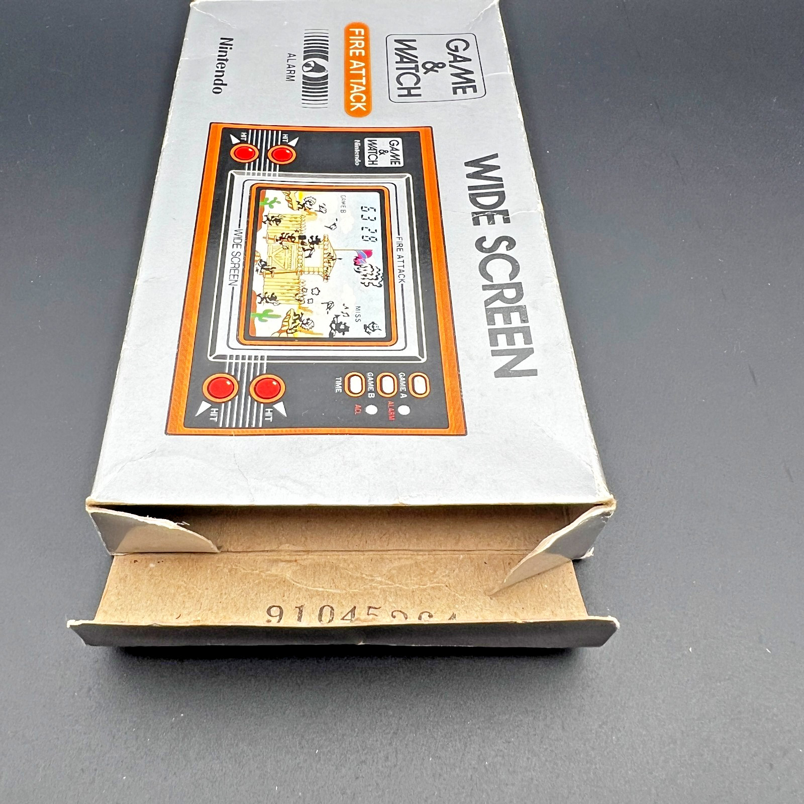 Nintendo Game & Watch Fire Attack ID-29 Box & Manual Tested Working Vintage