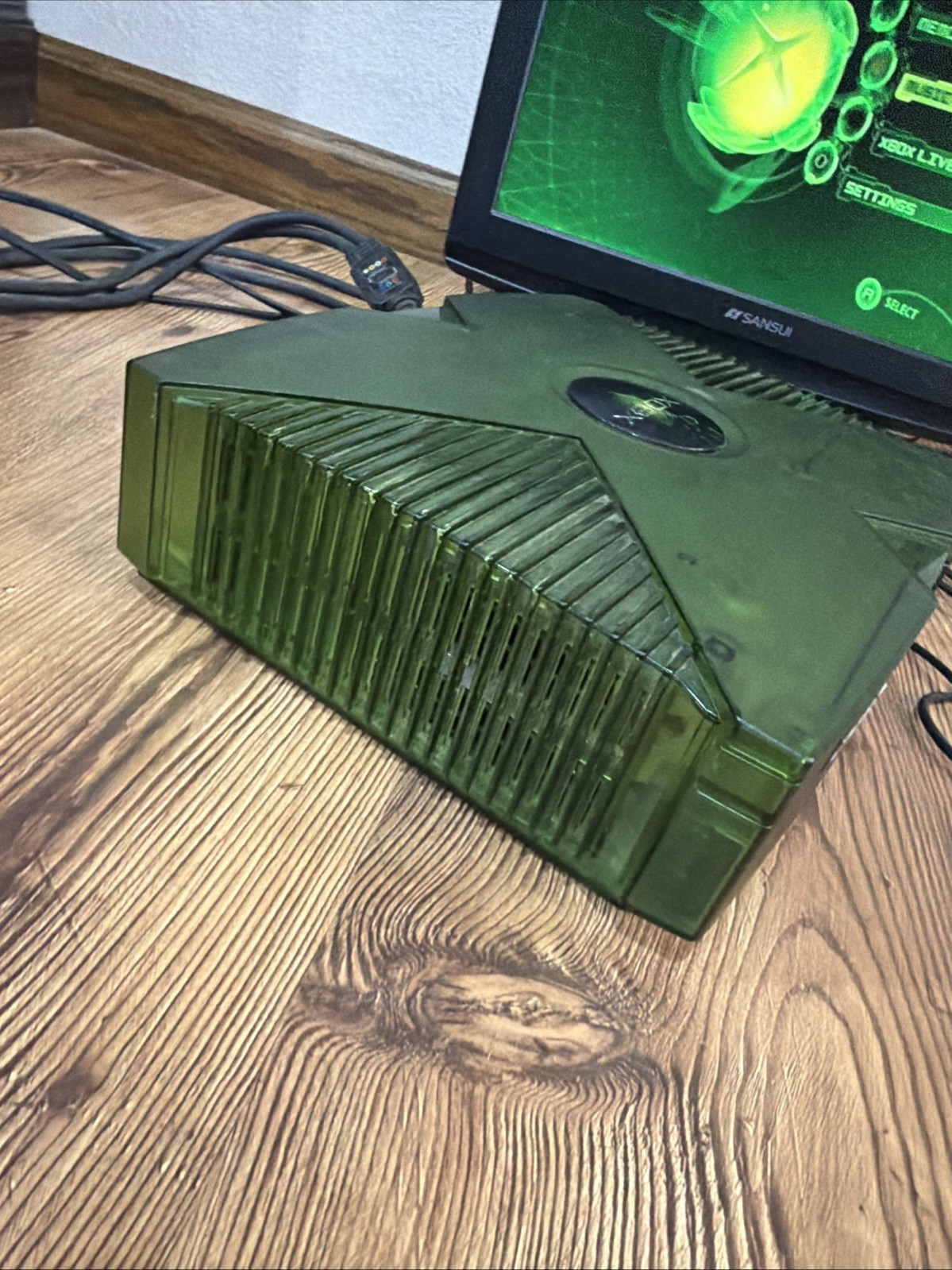 Microsoft Original Xbox Halo Special Edition Console Green Bundle Tested Works!1