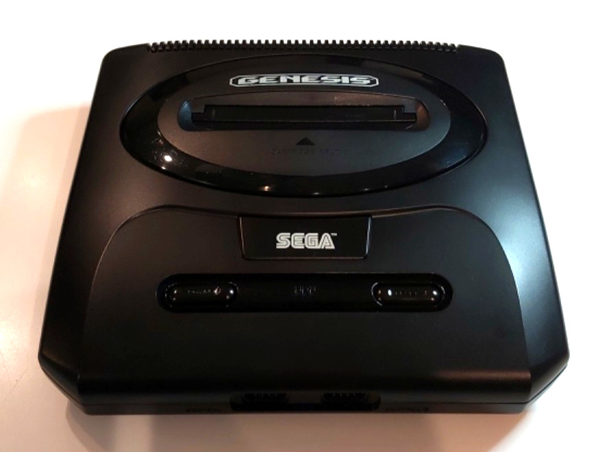 Sega Genesis Model 2 MK-1631 VA3 Replacement Console Cleaned & Tested Bad Reset