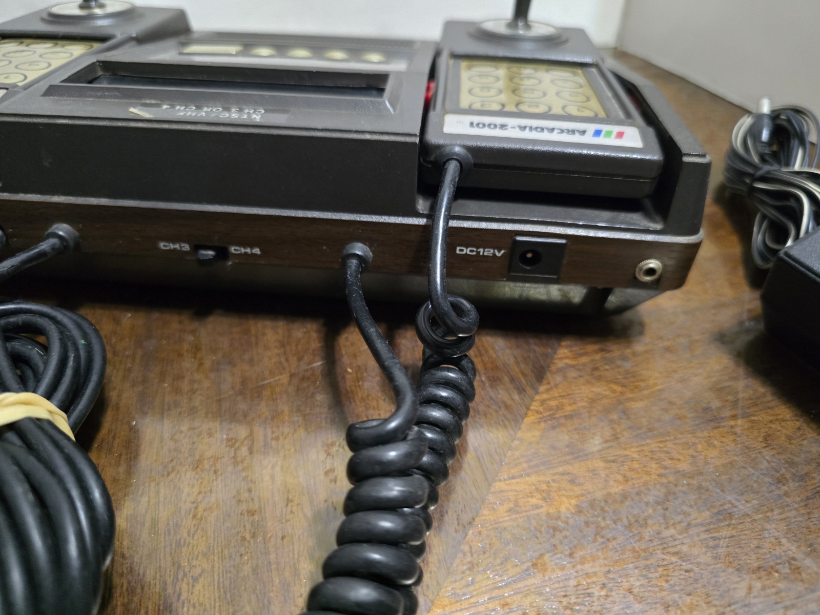 Emerson Arcadia 2001 Video Game Console (1982) Rare with 5 Games plus Manual