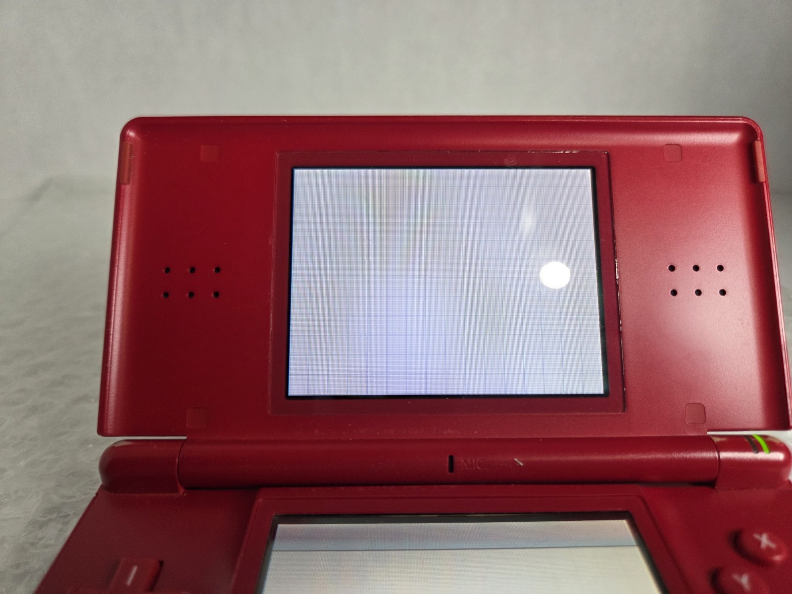 Nintendo DS Lite Red Mario Edition Console Tested Cleaned OEM Charger New Batter