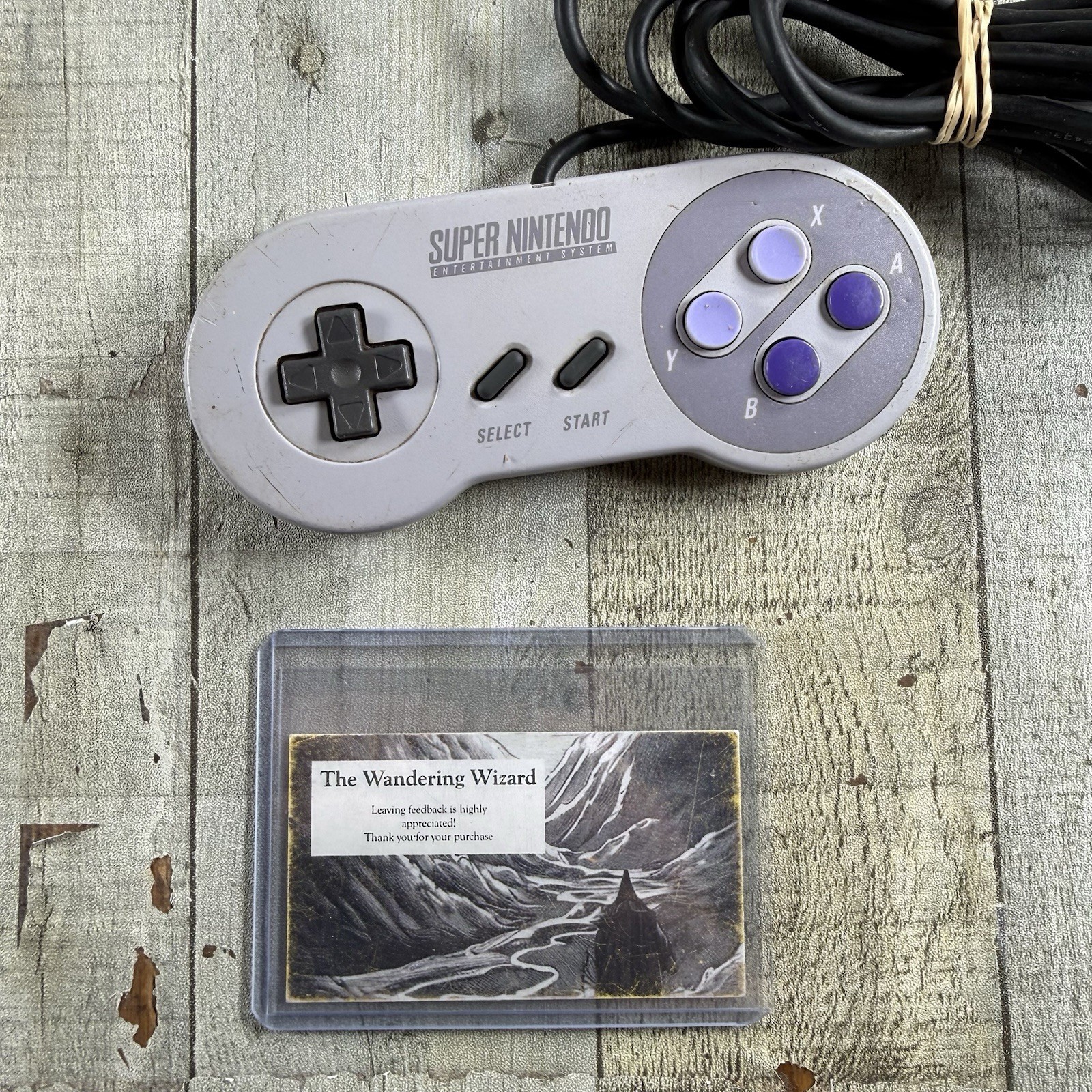 Nintendo SNES Console With Power And 1 Controller – Tested, Working READ Desc