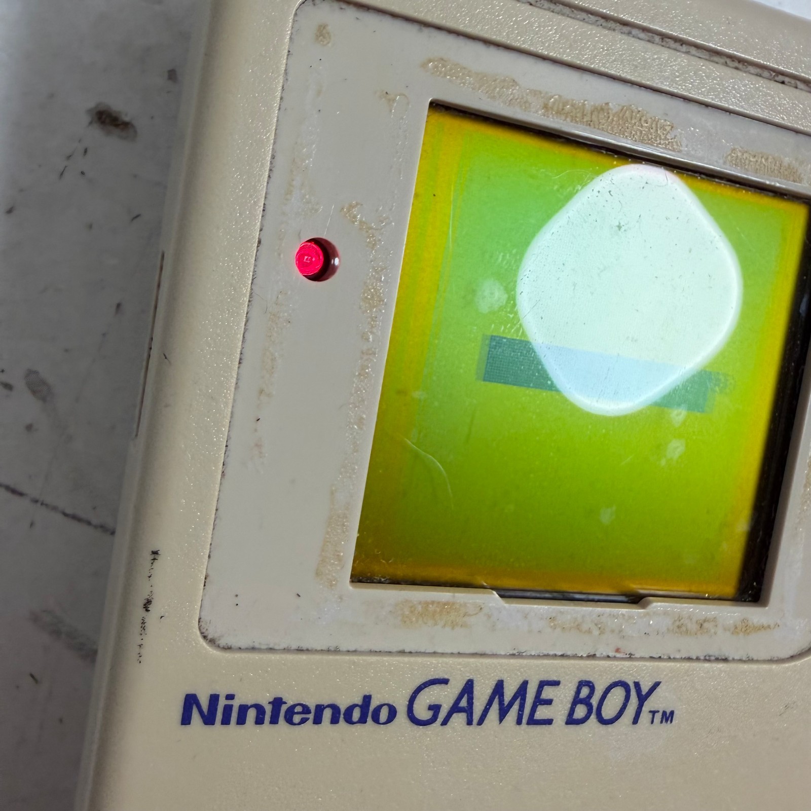 Nintendo GameBoy DMG-01 Gray Wireless Lightweight Handheld Gaming Console