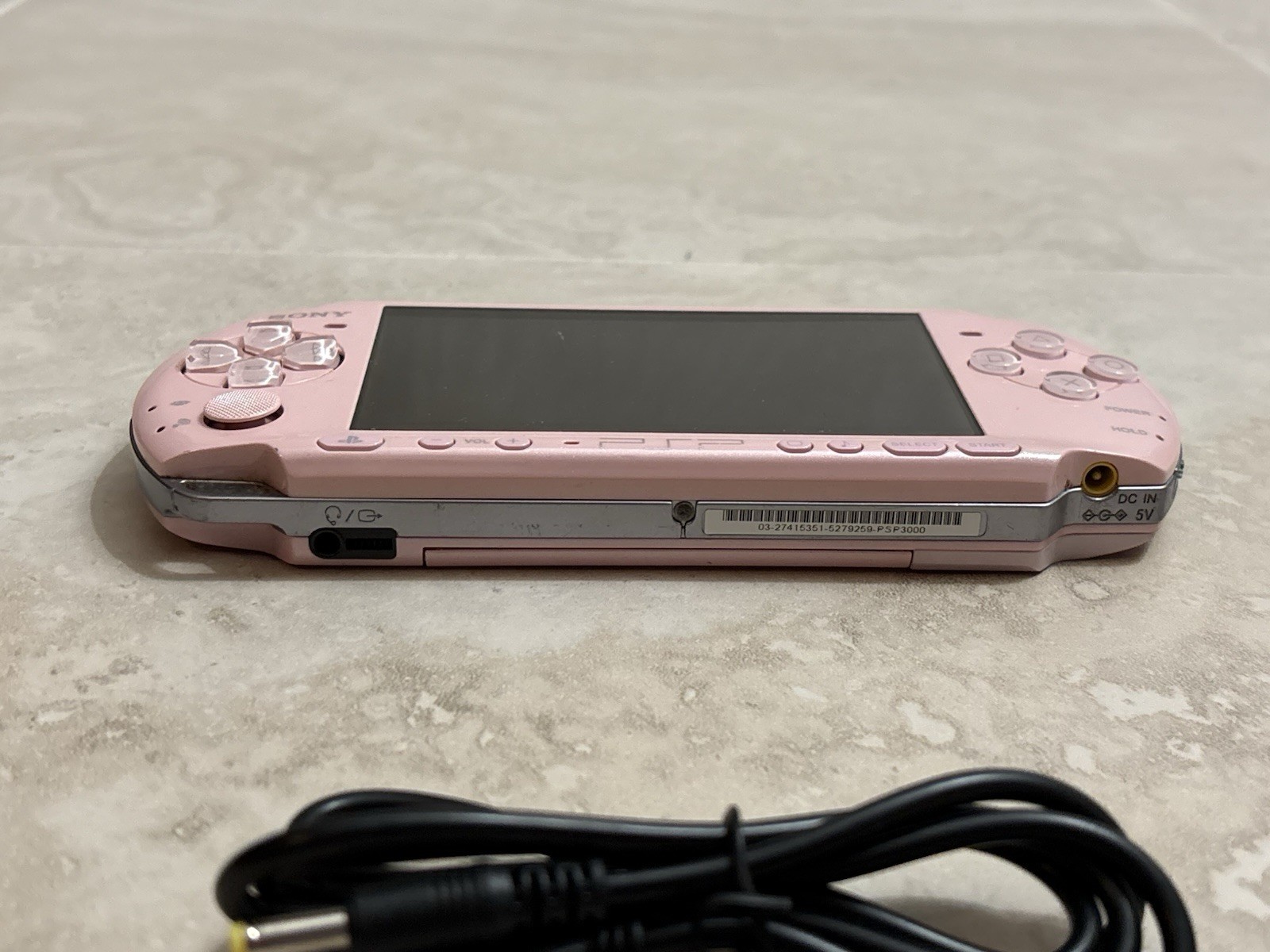 Blossom Pink Sony PSP 3000 System w/ Charger, Battery, & Bundle Import Very Good