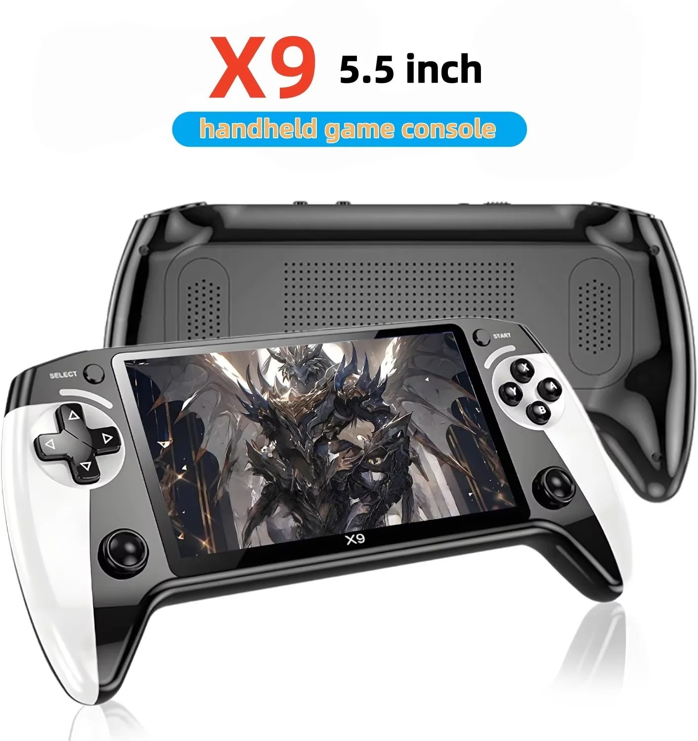 X9 Retro Handheld Game Console 5.5″ IPS Screen Portable Gaming Player