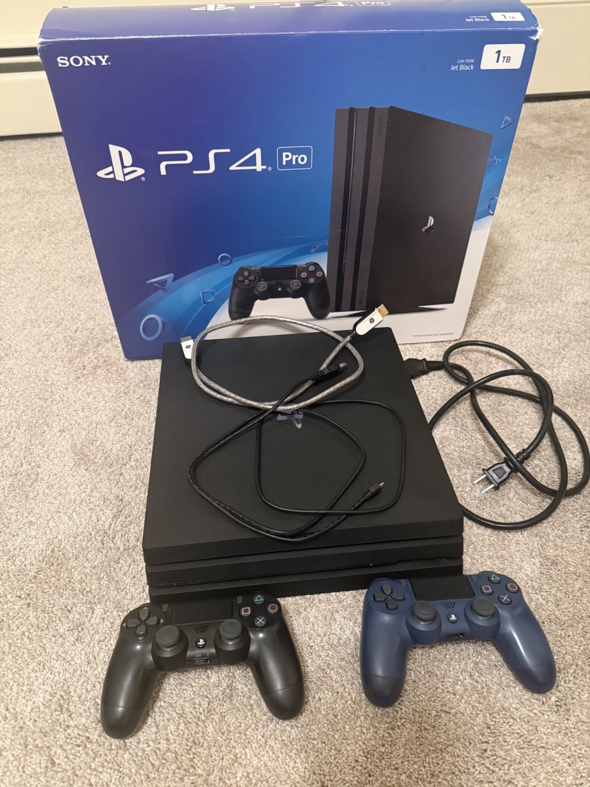 Sony PlayStation 4 Pro 1TB Console – Black