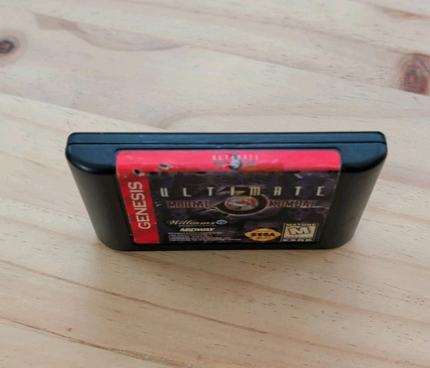 Sega Nomad Handheld Power Cord, Mortal Kombat Ultimate 3 Read Description