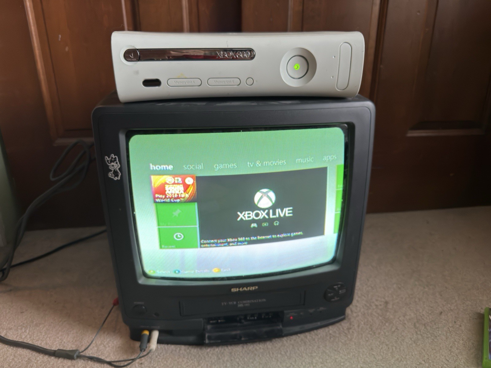 Xbox 360 Xenon Console Only Tested And WORKS