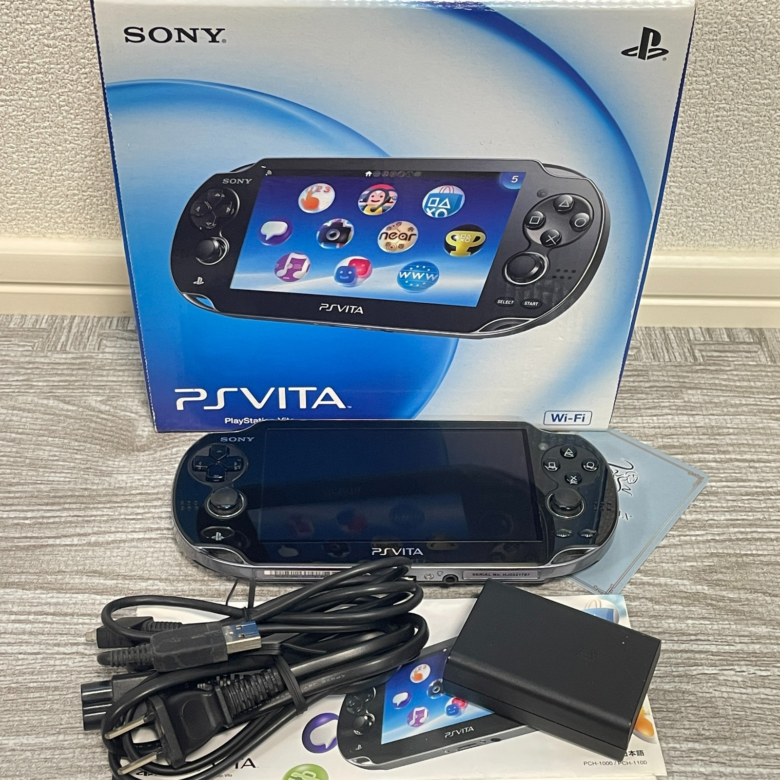 Sony PS Vita PCH-1000 OLED Region Free Fat A Rank Very Good CIB or Console Only