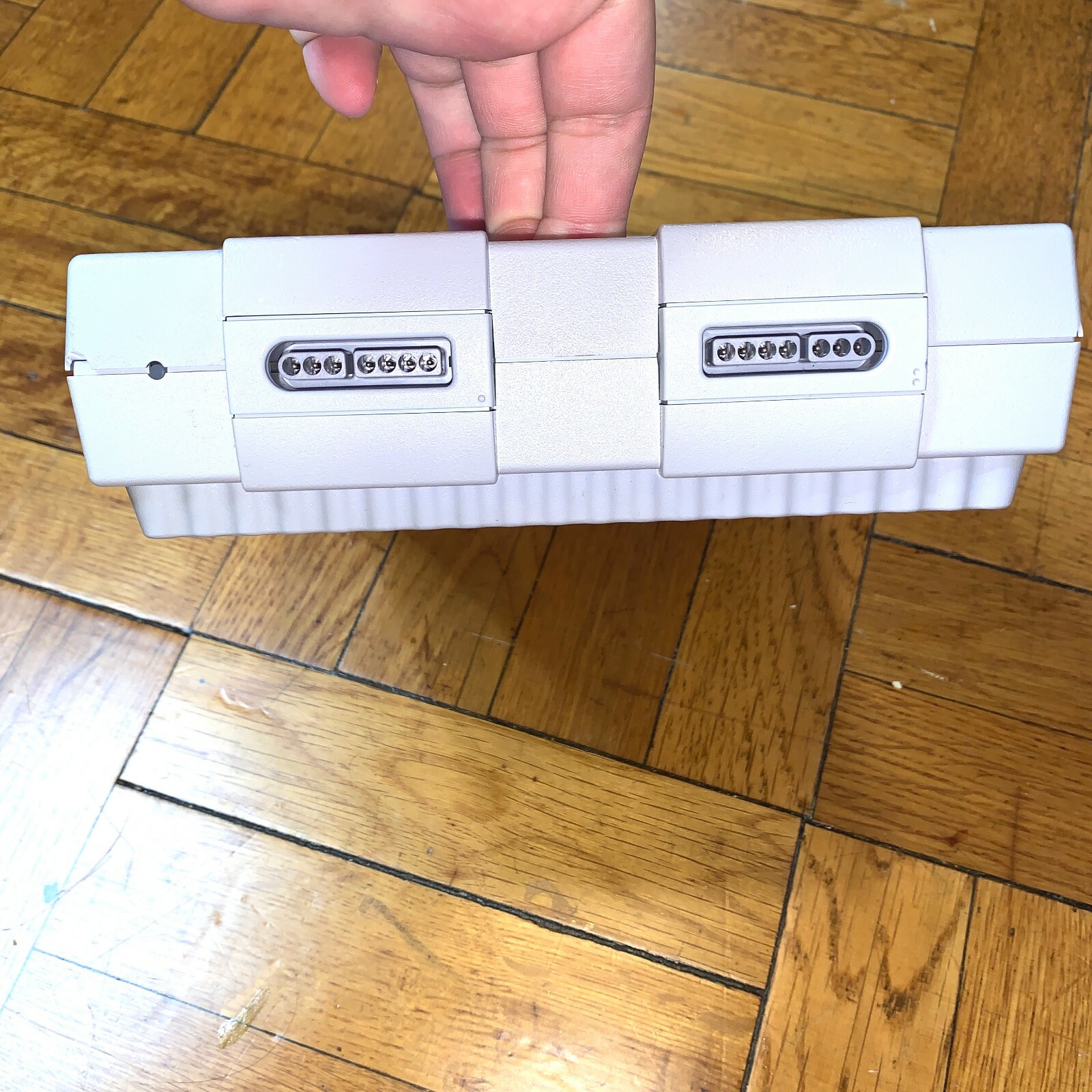 Super Nintendo SNES Console w/ OEM Controllers + w/ Mario Kart & Donkey Kong