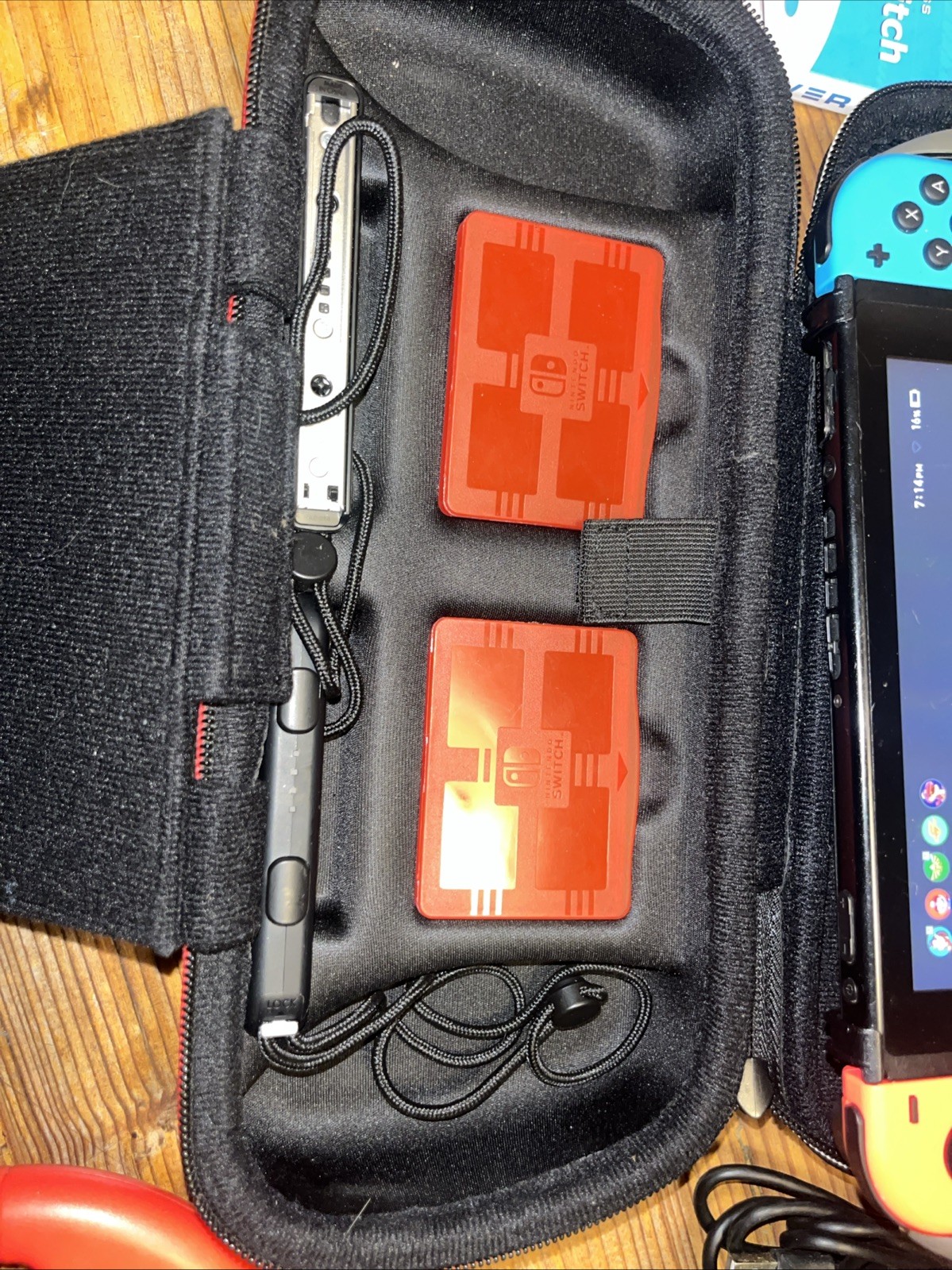 Nintendo Switch v1 Video Game Console HAC-001 Bundle Accessories Games + More