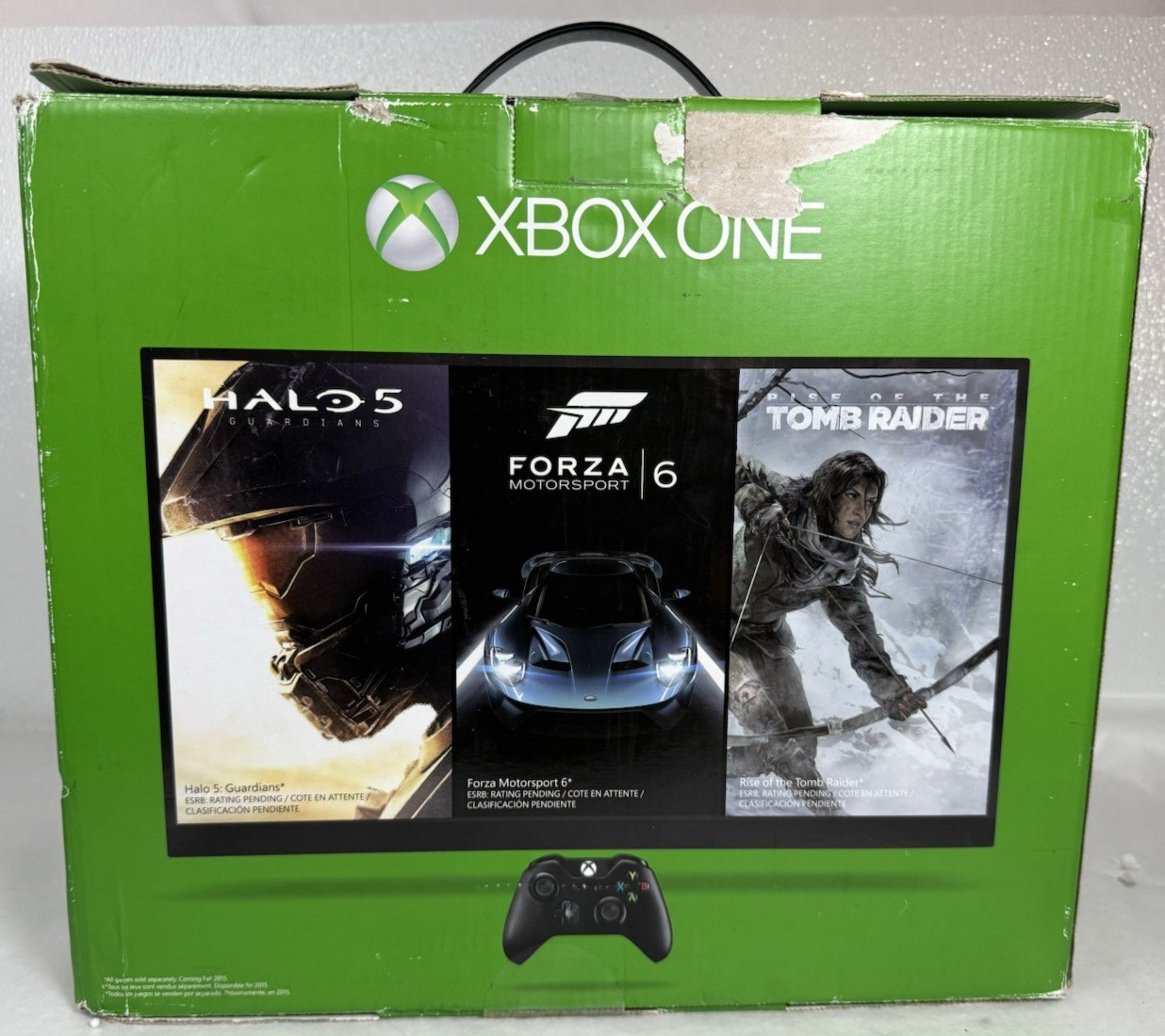 Original Microsoft Xbox One Model 1540 Console Original Box W/Controller & Cords