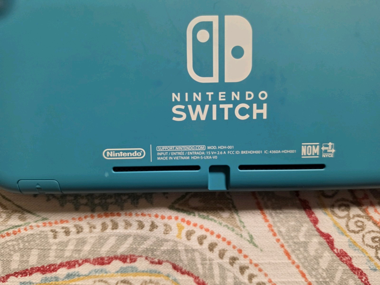 Nintendo Switch Lite Handheld Console – Turquoise