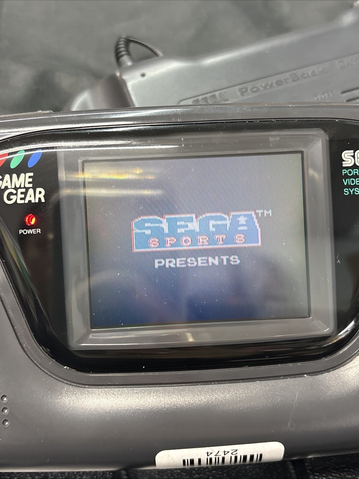 SEGA Game Gear Console with Games and Accessories – Tested and Working