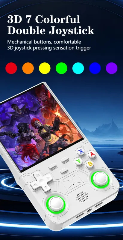 R36 Ultra 2026 Open Source R36S Video Game Console Linux System 4.0 Inch IPS