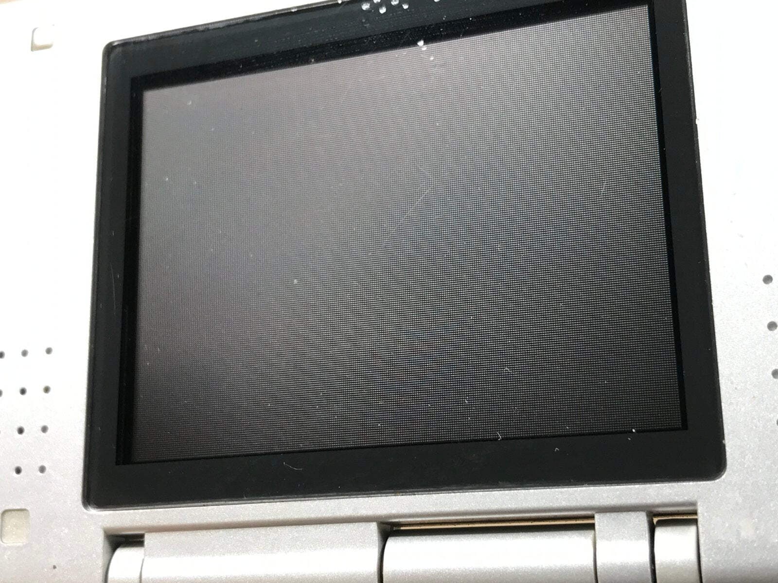 Nintendo DS Platinum Silver Console Nintendo Japan – With Defects LG9510