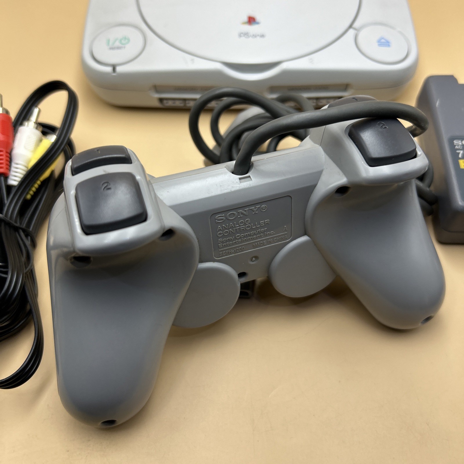 Sony PlayStation PSOne Slim SCPH-101 Console TESTED Working
