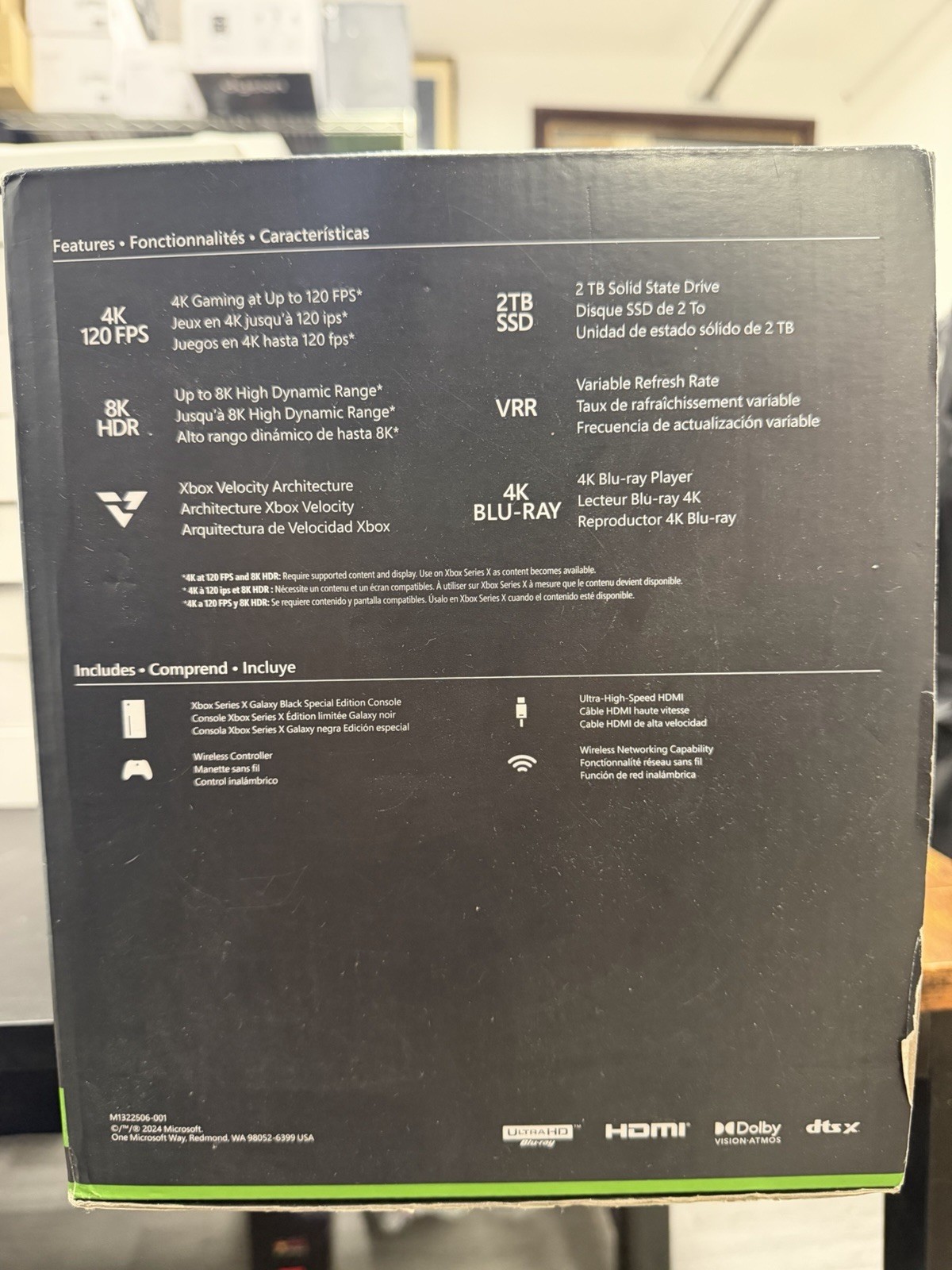 Xbox Series X 2TB Console – Galaxy Black Special Edition – Factory Sealed – New