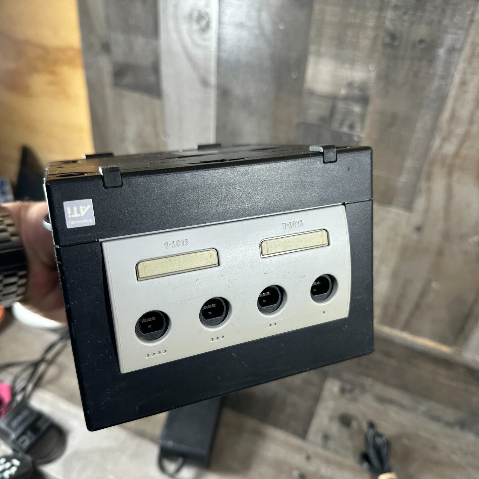 Nintendo DOL-101 GameCube Console & Hookups Only – Black TESTED