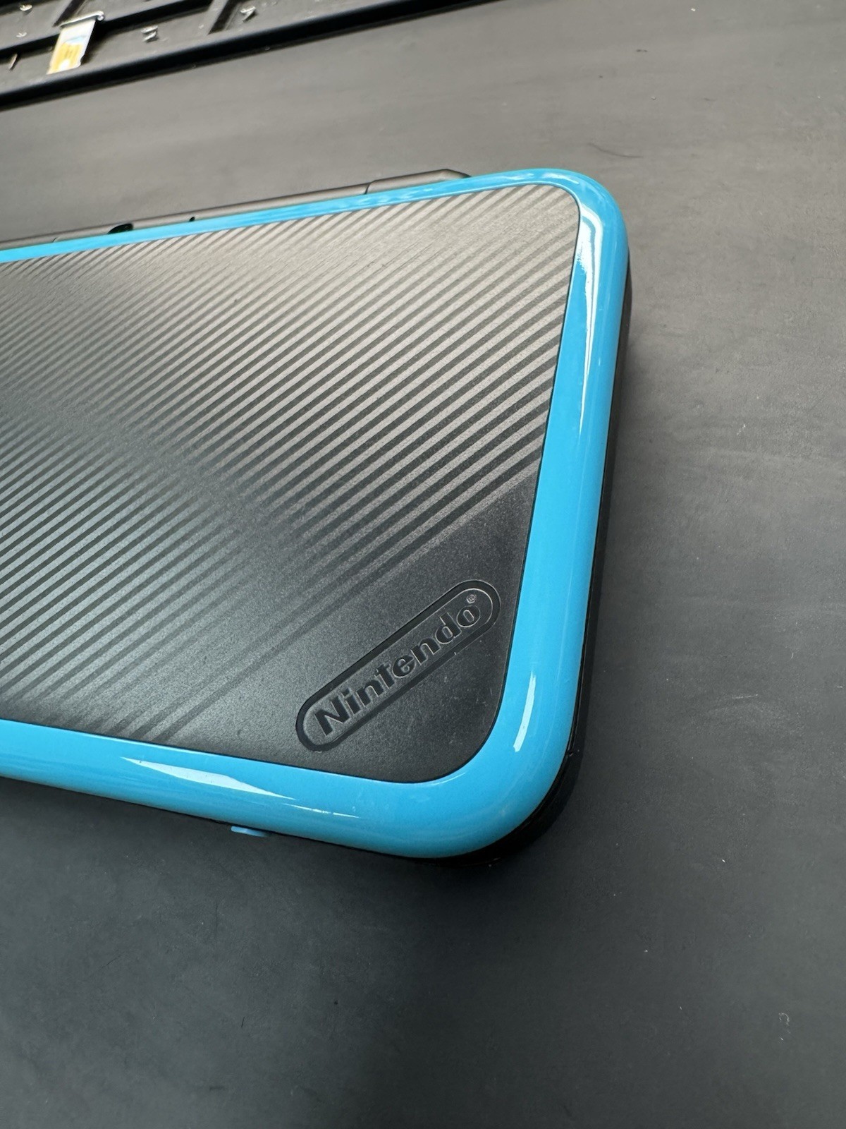 Nintendo 2DS XL JAN-001 Turquoise Black Handheld Game Console 🔒 Parental Lock🔒