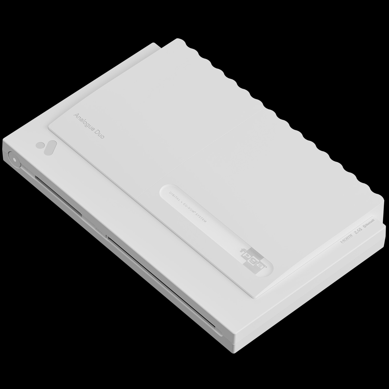 Analogue Duo – White System – HDMI FPGA console (Hucards,TurboChips, TG CD) TG16
