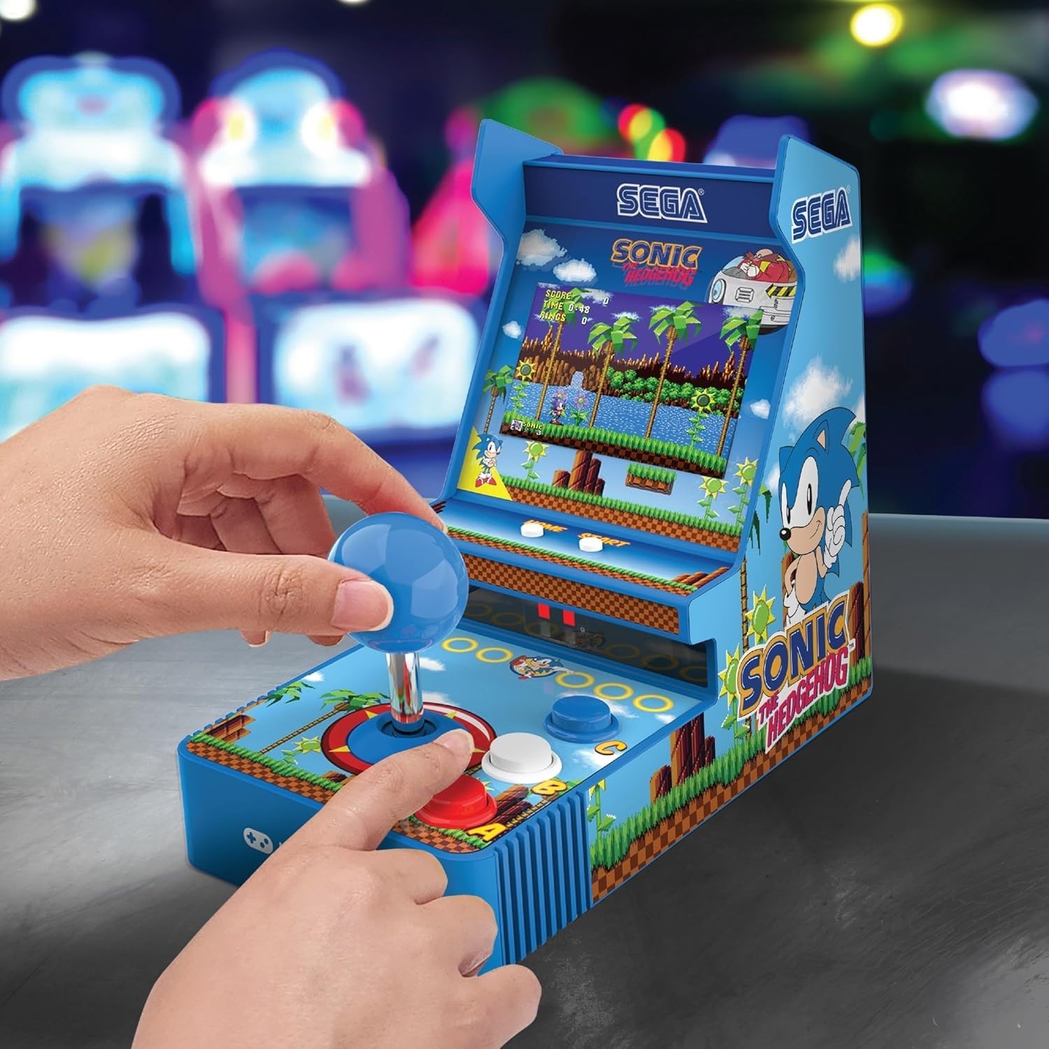 My Arcade- Sonic The Hedgehog Retro Game Console, 2 Games in 1, 3.5″ Display-NEW