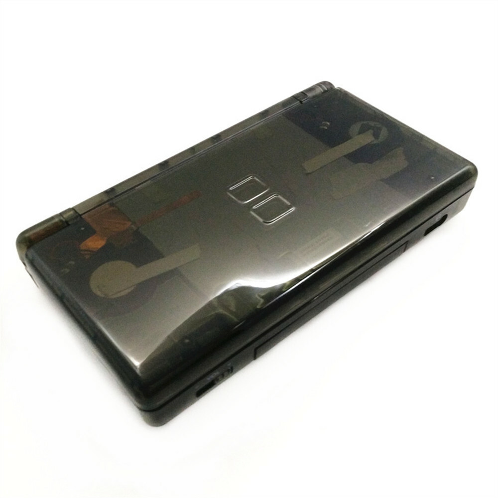 Clear Black Retrofit Nintendo DS Lite Game Console NDSL Video Game System