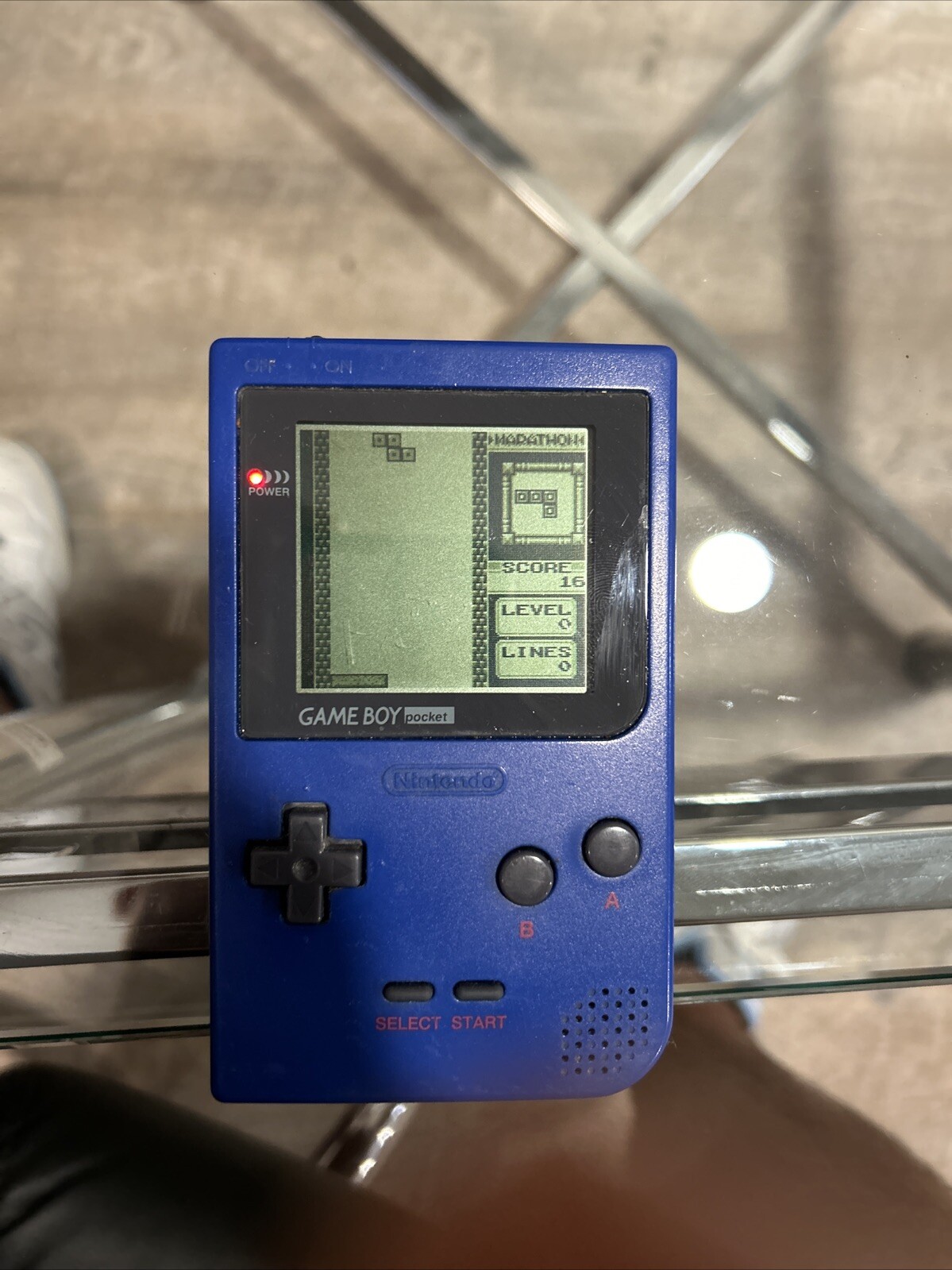 Nintendo Game Boy Pocket MGB-001 Blue Handheld Console System – Tested