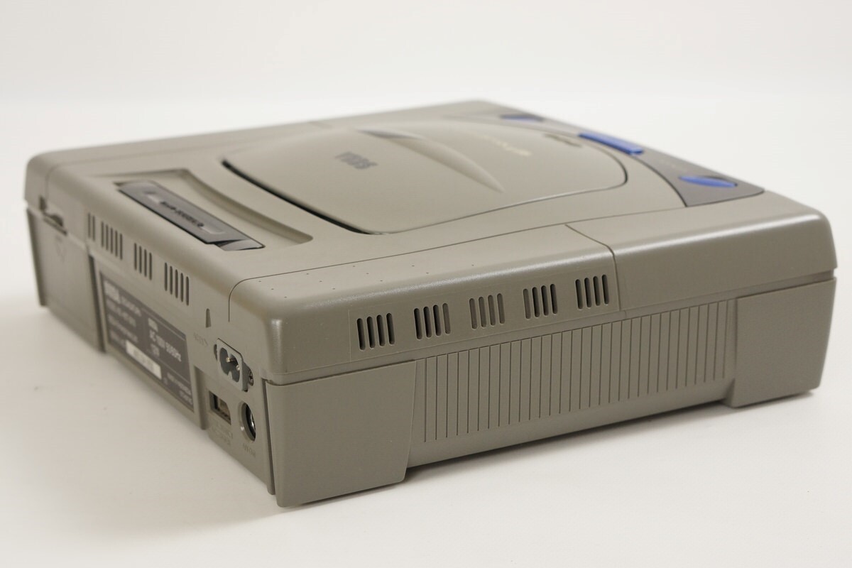 Sega Saturn GREY Console Boxed HST-3210 Tested System JAPAN -NTSC-J- AD51041950