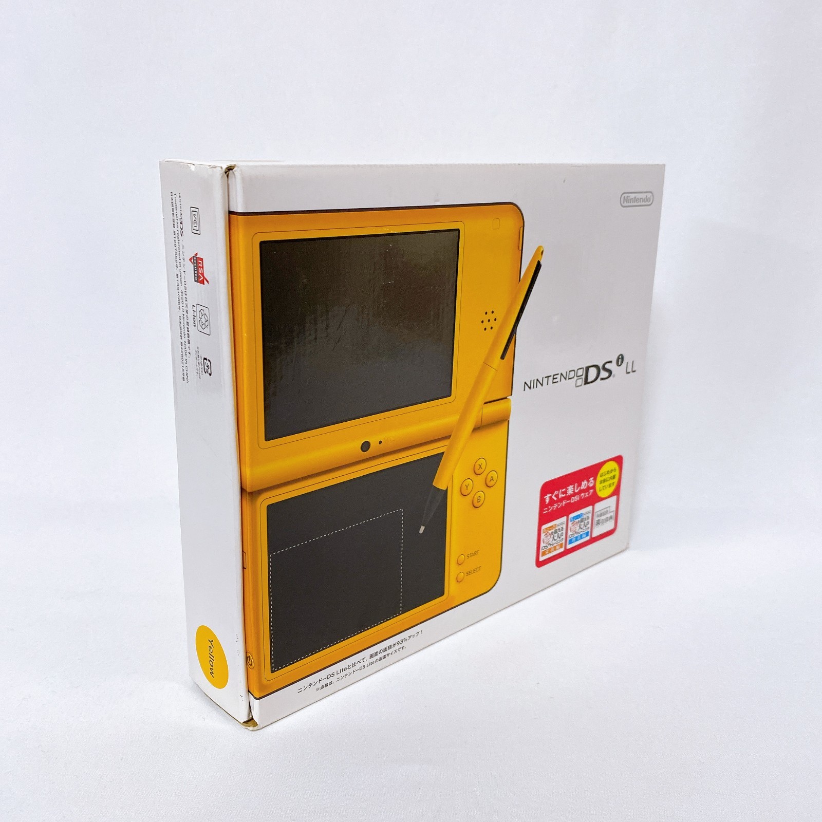 Nintendo DSi LL XL Yellow Console Japan Exclusive Tested Rank S Fast Shipping