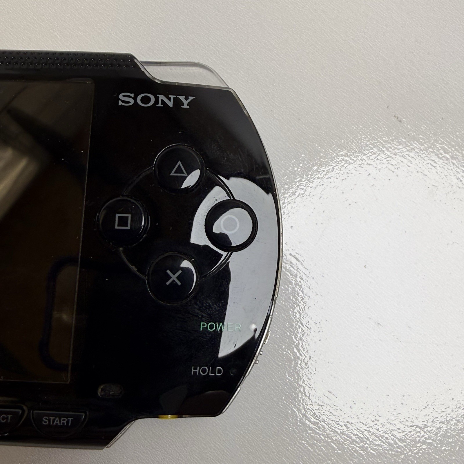Sony PSP-1001 Black Handheld Console Only – Works – No Charger