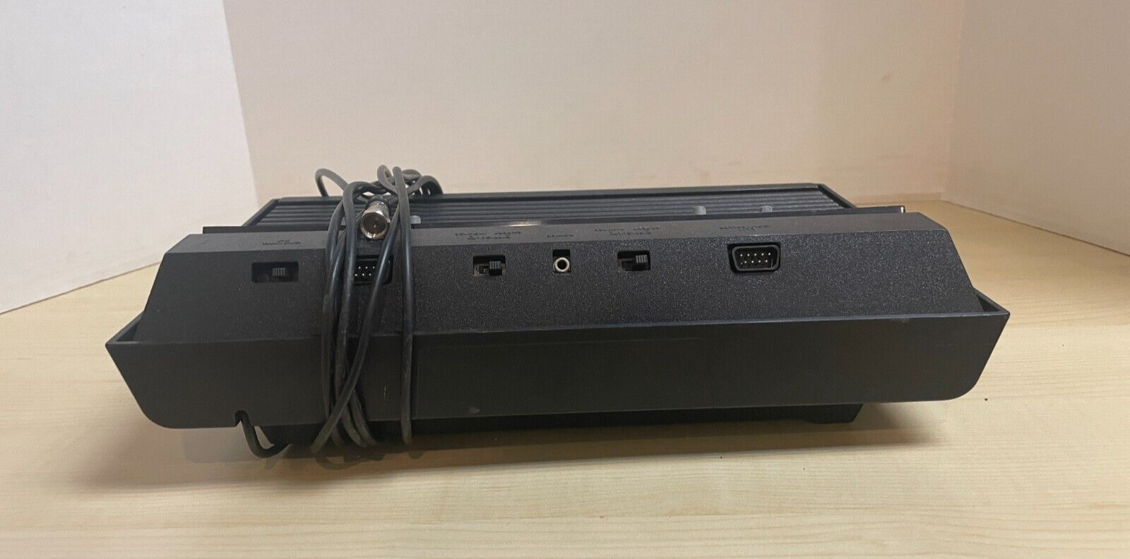 Atari 2600 4 Switch Vader Console with 2 joysticks and 5 games