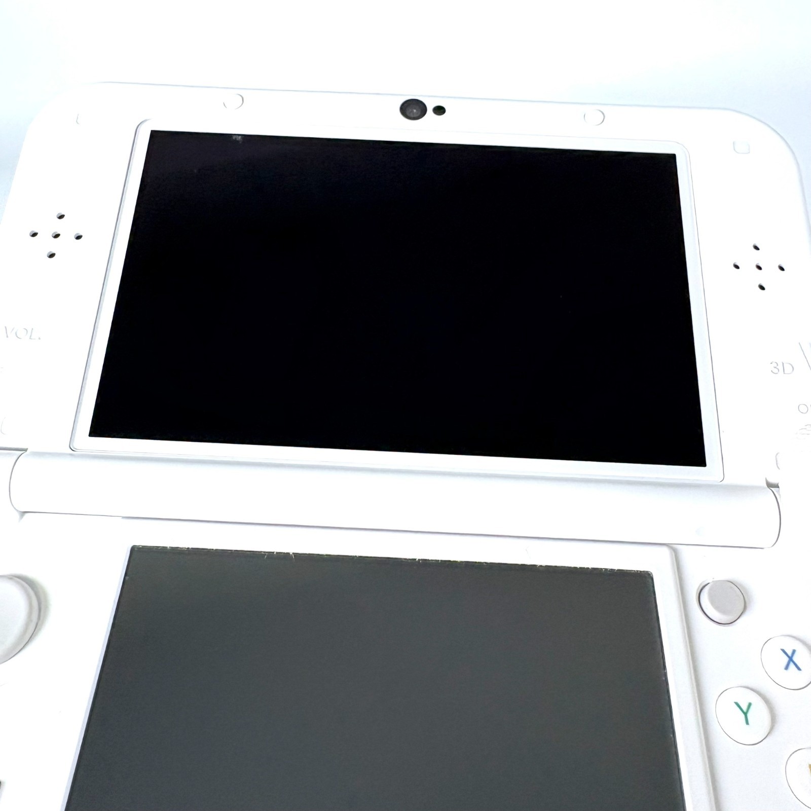 [DUAL IPS] new Nintendo 3DS XL LL Pearl White NTSC-J Japan Edition [Excellent]
