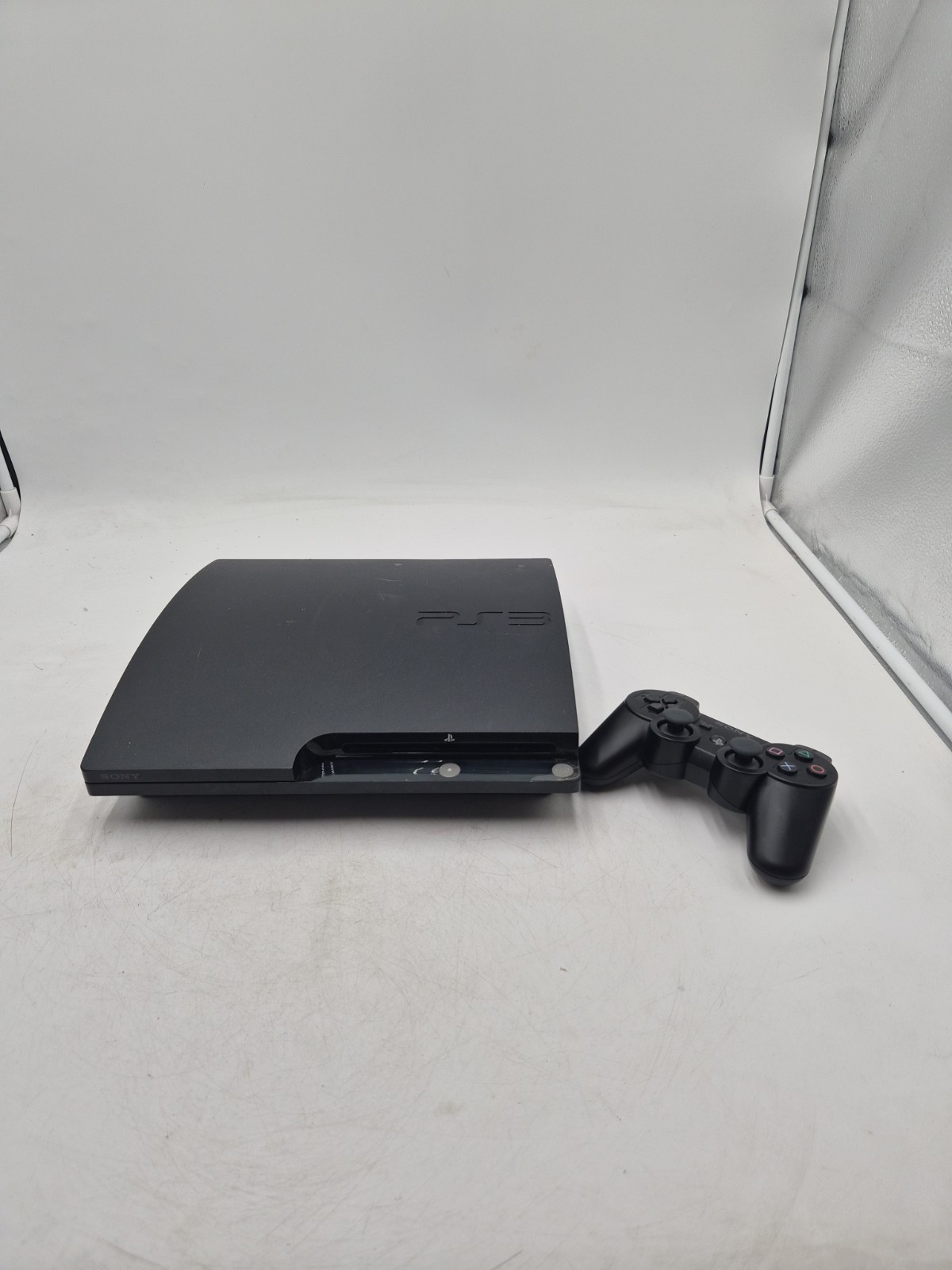 Sony PlayStation 3 PS3 Slim 120GB Charcoal Black Console CECH-2001A Not Working