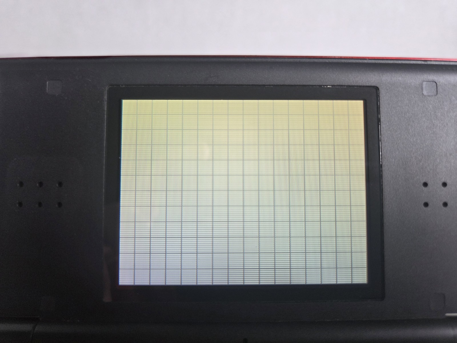 Nintendo DS Lite Crimson Handheld System Red/Black Tested Charger New Battery