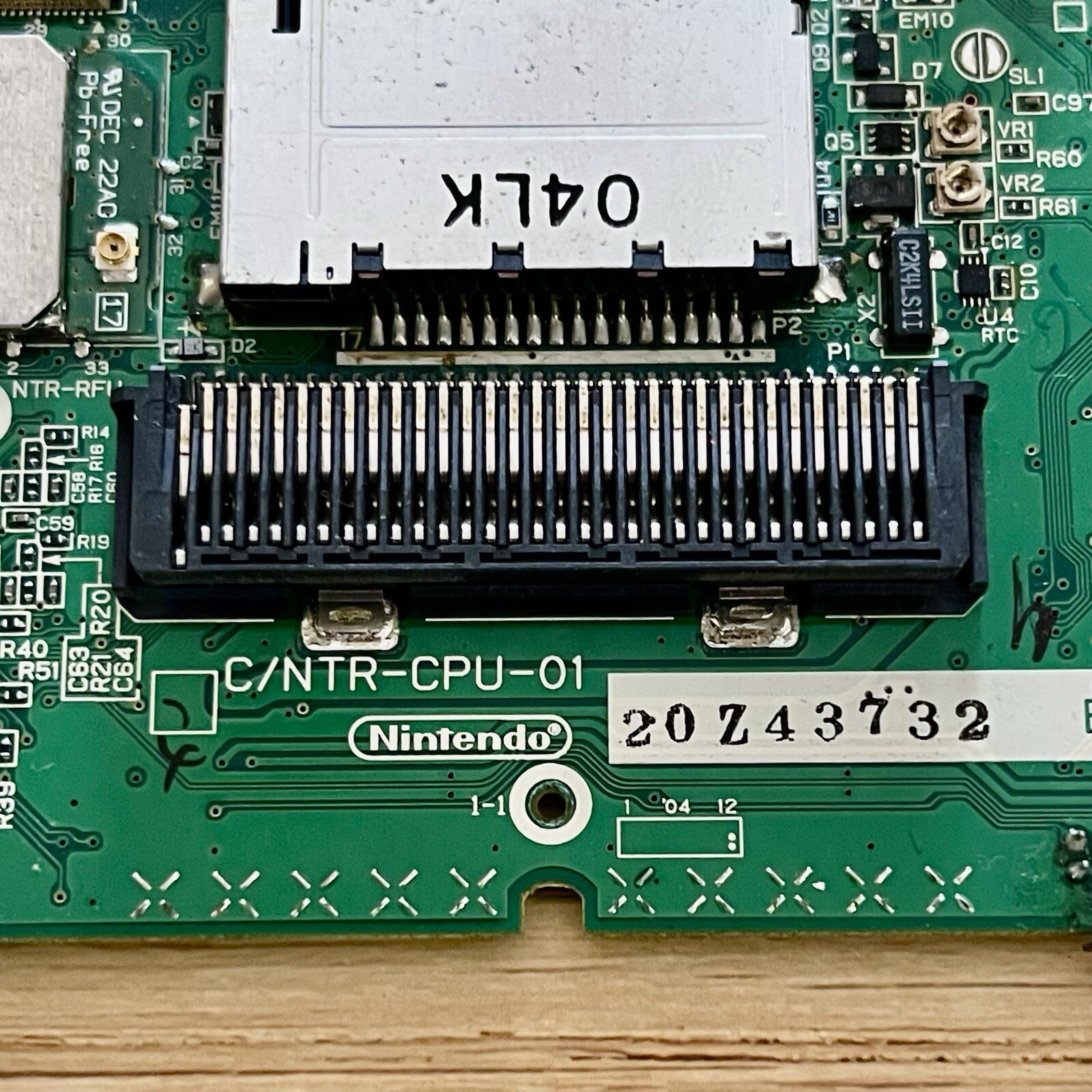 Nintendo DS NTR-001 CPU-01 Motherboard Main Board Only – Tested Working