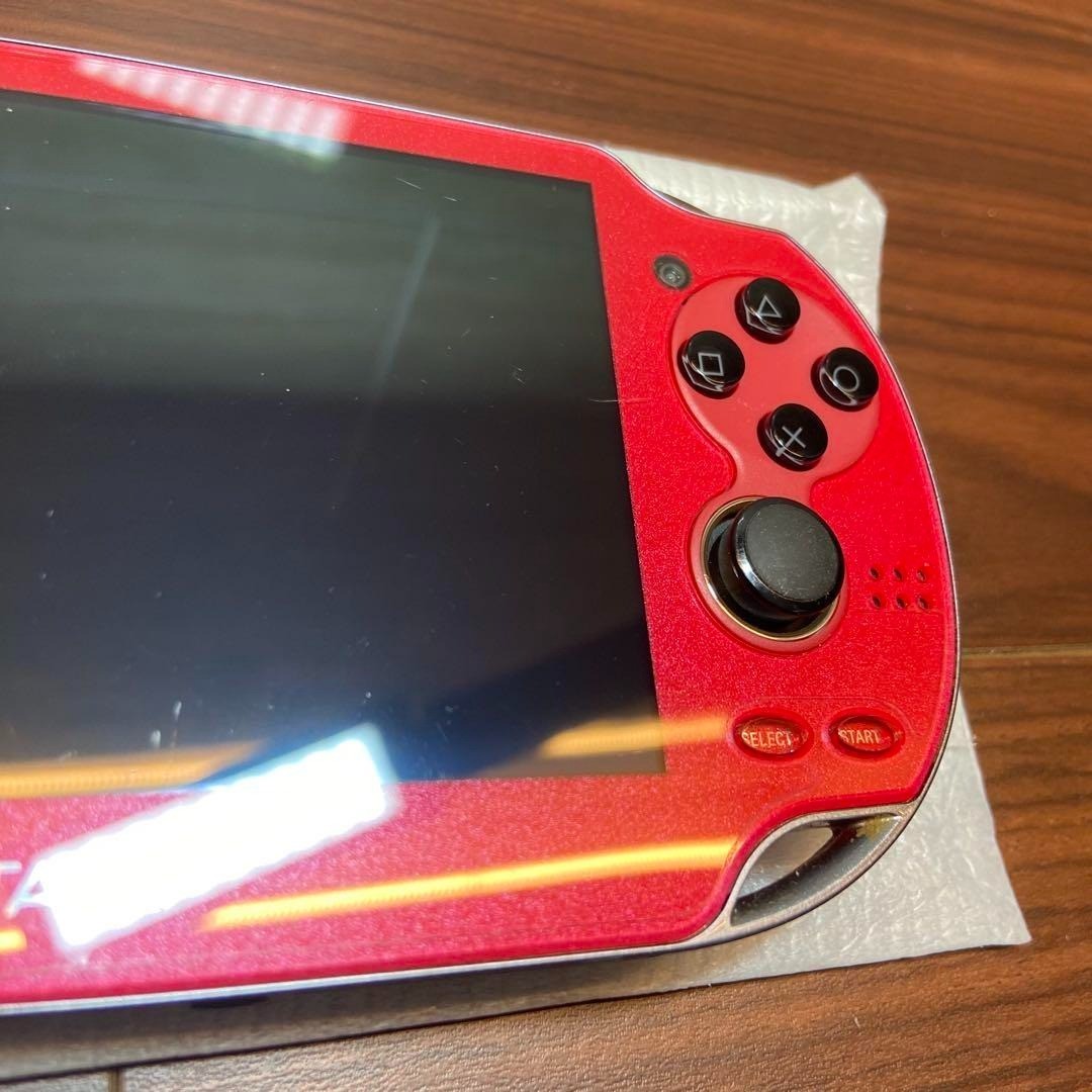PSVita 1000 Cosmic Red Console 3686 From Japan