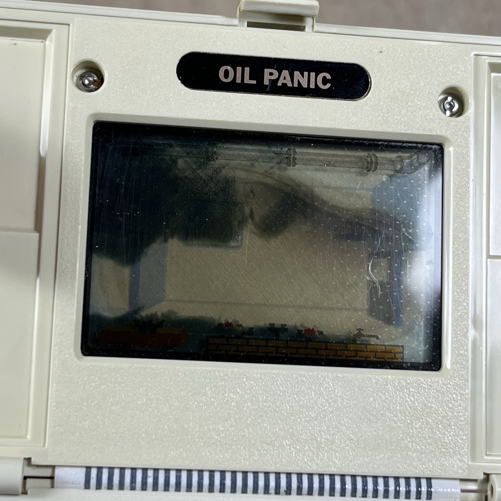 Nintendo Game & Watch OIL PANIC Multi Screen Handheld System OP-51 1982 Tested