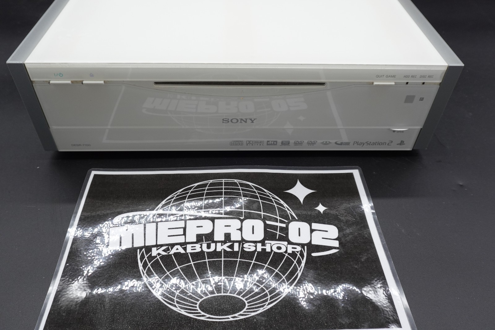 Sony PSX DESR7100 Console 40GB HDD Junk For Parts Not Working