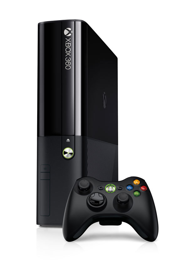 Microsoft Xbox 360 S E HDD Video Game Console Bundle HDMI with 5 FREE GAMES
