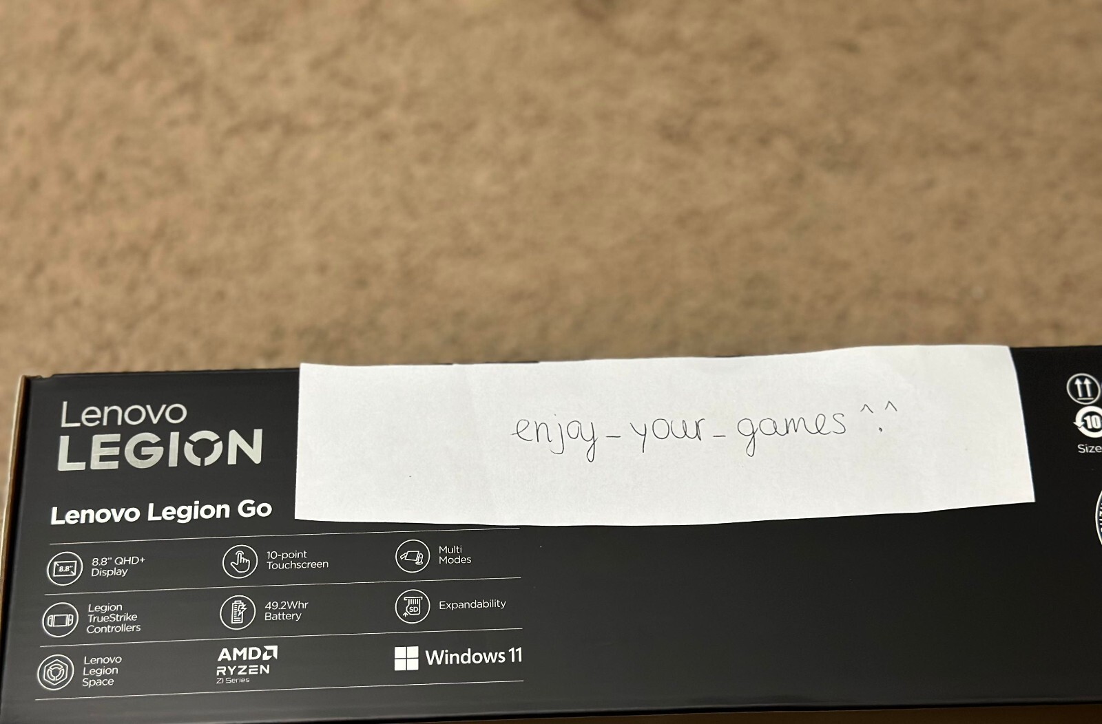 Lenovo LEGION GO 8.8″ 144Hz Gaming Handheld AMD Ryzen Z1 Extreme 512GB PRE-ORDER