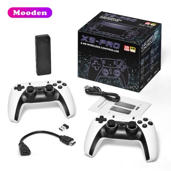 Retro Gaming Console Pro 4K HDMI with 25,000+ Built-in Classic Video Games NEW
