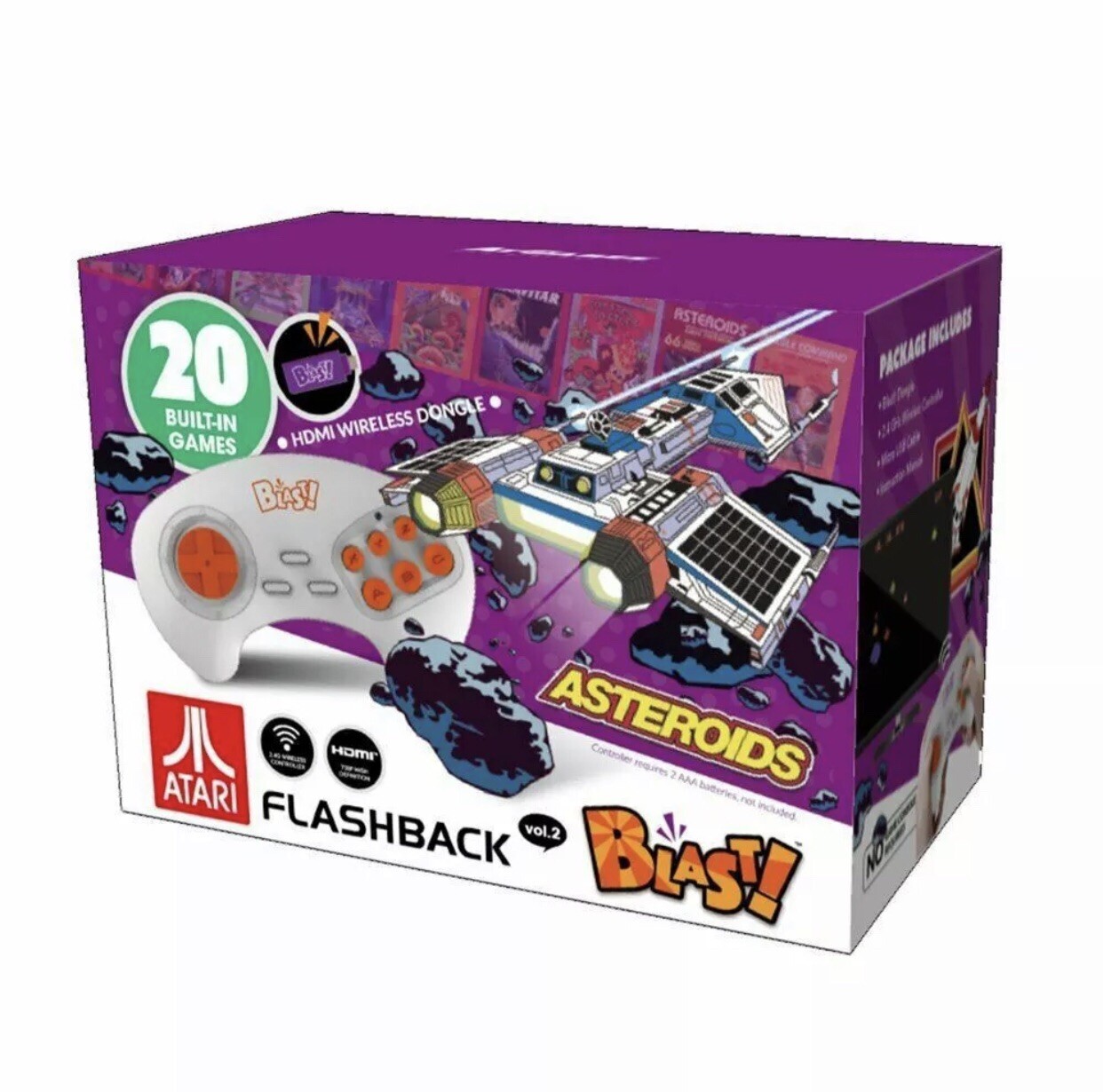 **NEW** ATARI Flashback BLAST Vol 2 – ASTEROIDS | Daily Shipper