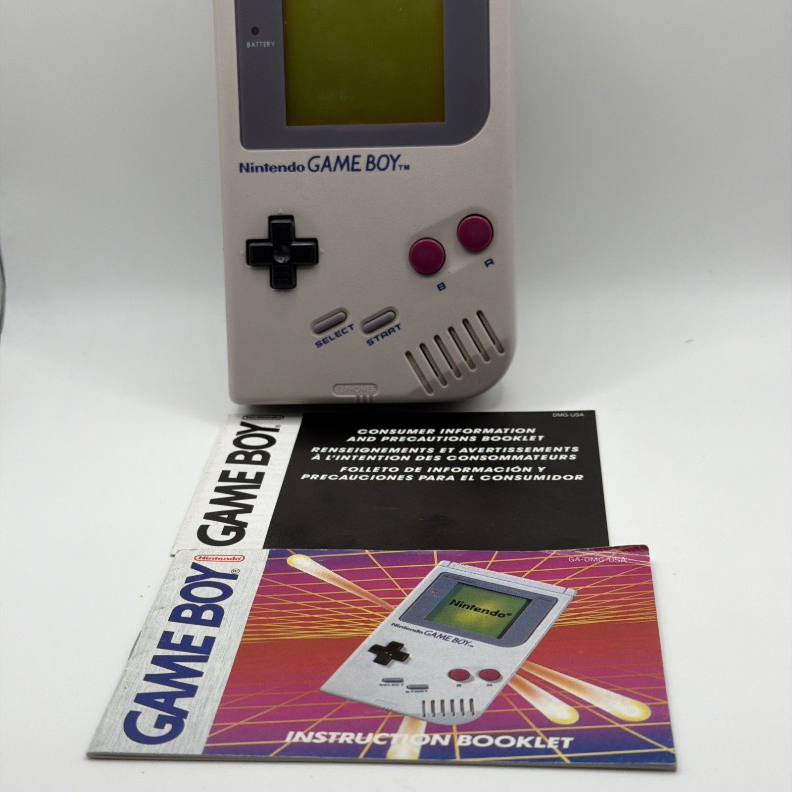Original Nintendo GameBoy DMG-01 Handheld Console For Parts Repair