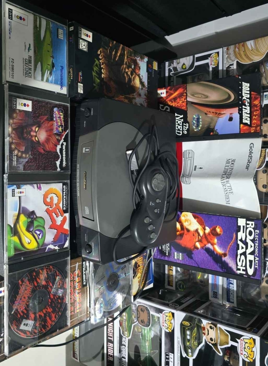 Goldstar 3DO Console Boxed + 1 Controller 8 games