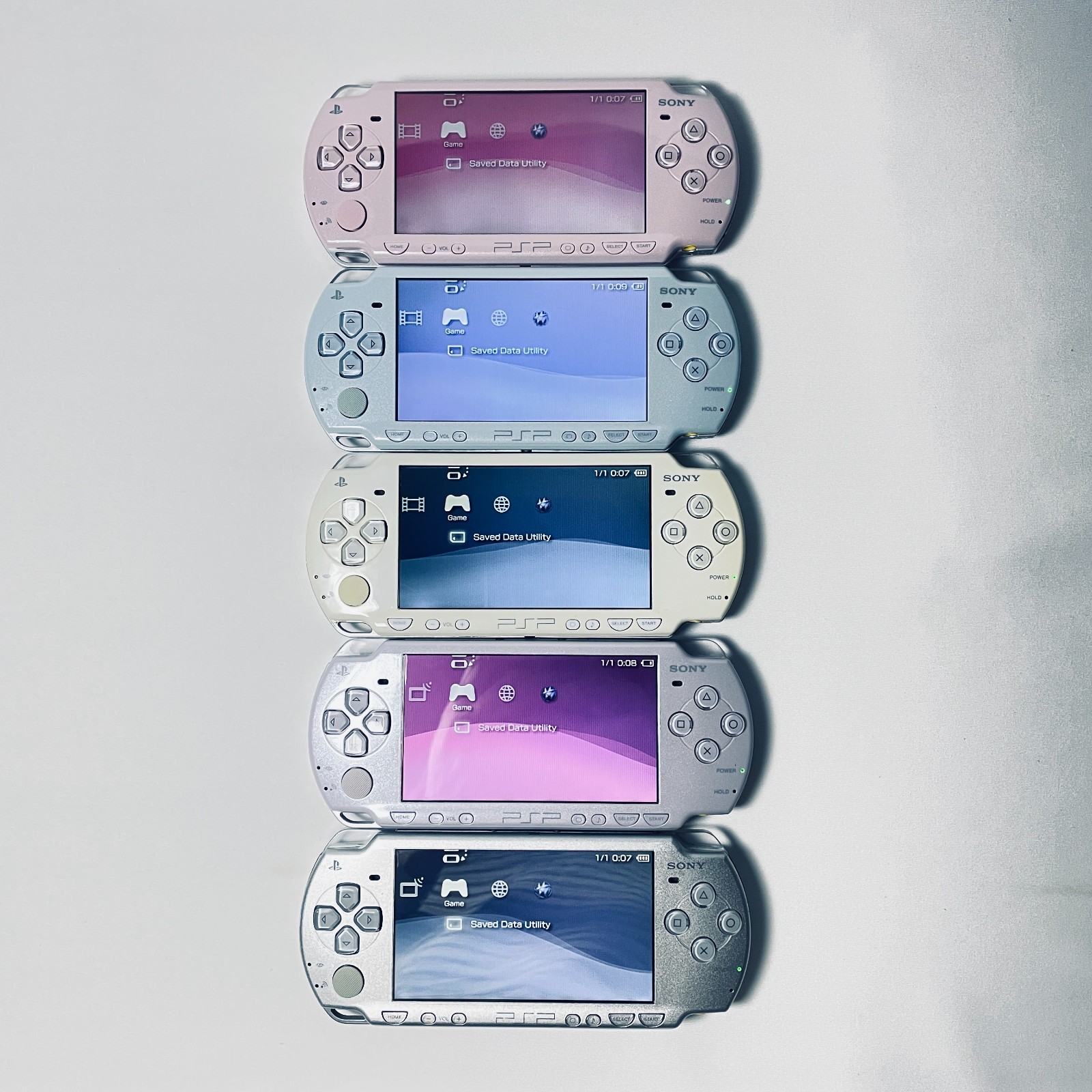 Sony PlayStation Portable PSP-2000 Console Variation Color Japan Video Game