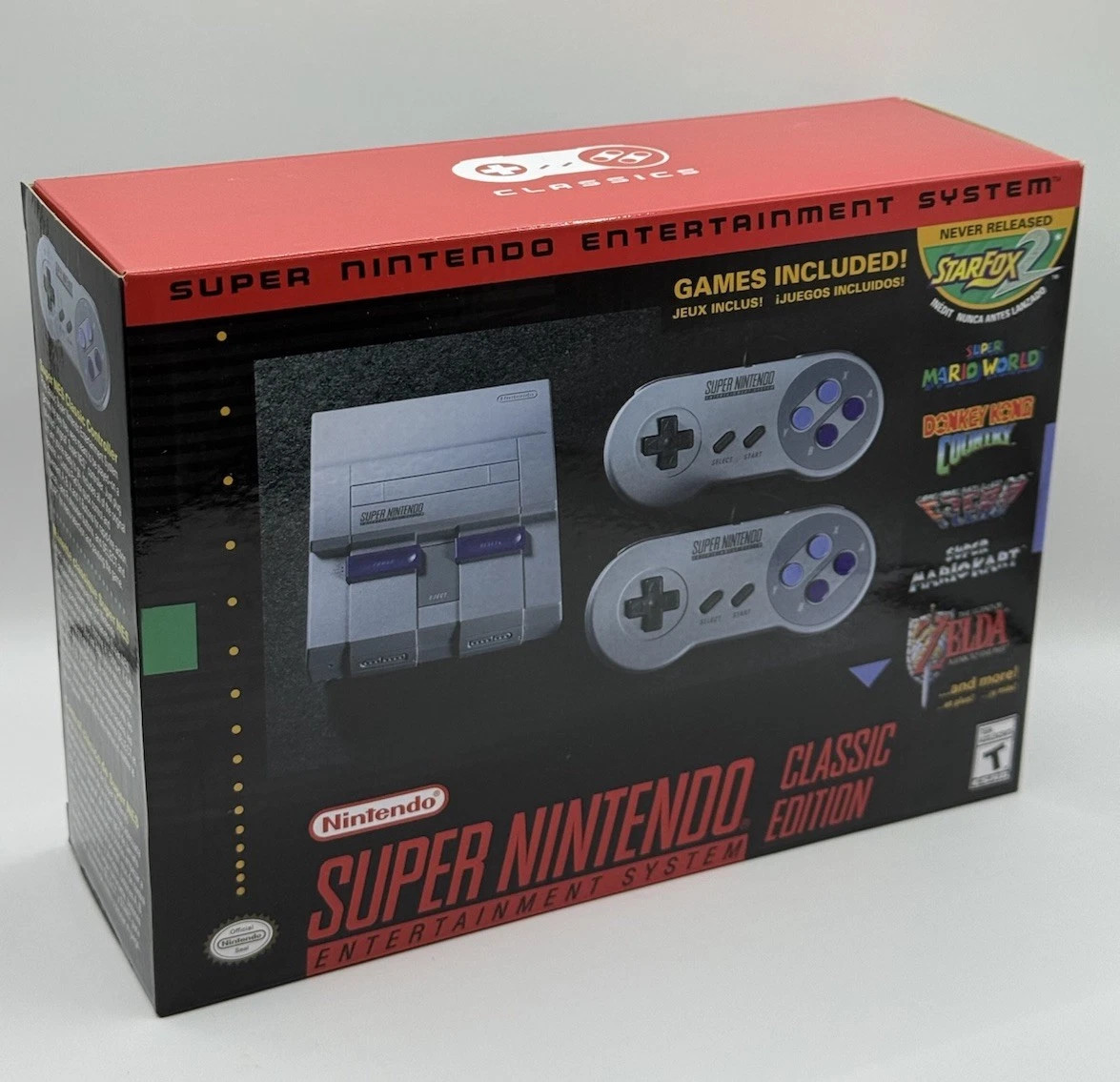 Super Nintendo Entertainment System SNES Classic Mini Edition Brand NEW US